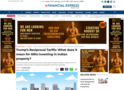 Trump’s Reciprocal Tariffs: What does it mean for NRIs investing in Indian/ March 12, 2025