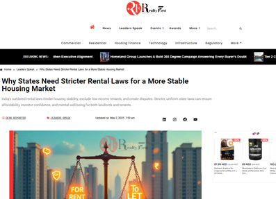 Why States Need Stricter Rental Laws for a More Stable Housing Market